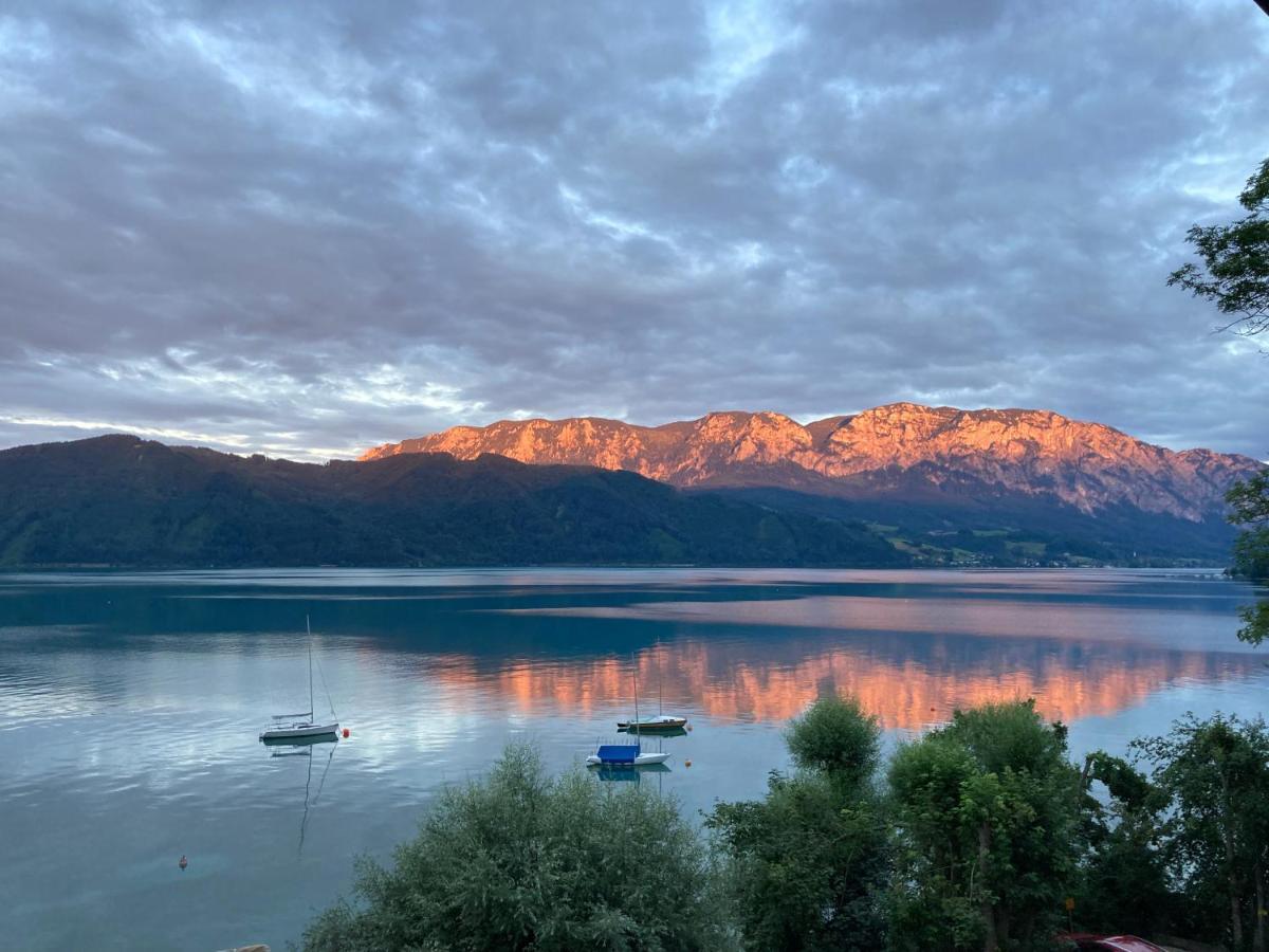 Seepension Neubacher Kg Nussdorf am Attersee Luaran gambar